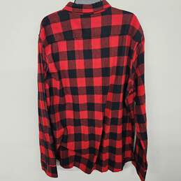 Sonoma Red Plaid Button-Up alternative image