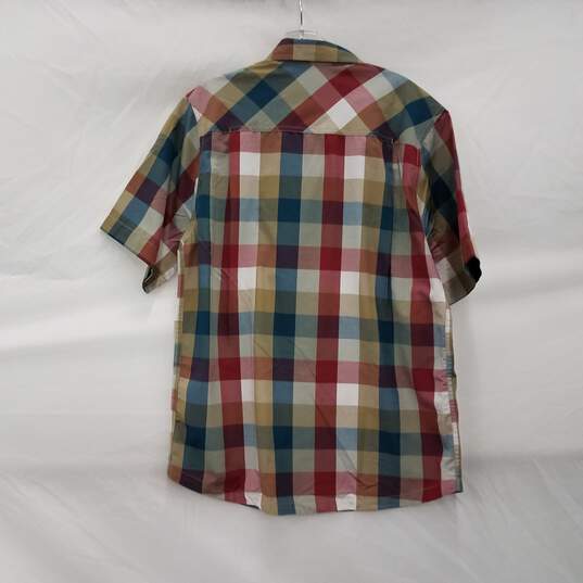 KAVU Park Lane Port Casual Button Down Shirt NWT Size Medium image number 3