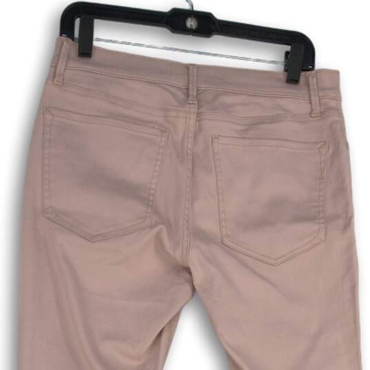 NWT Express Womens Pink 5-Pocket Design Boyfriend Jeans Size 10 image number 4