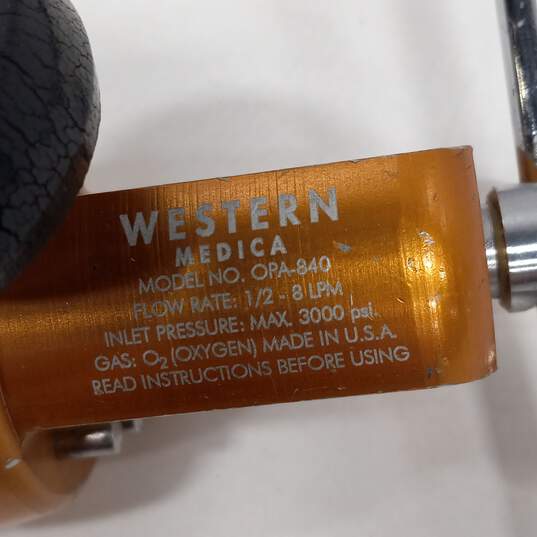 Western Medica Model OPA-840 Oxygen Regulator UNTESTED image number 4