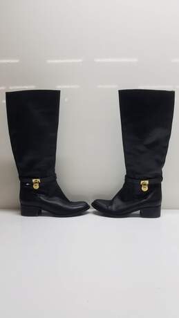 Michael Kors Harland Leather Riding Boots Size 7 Medium