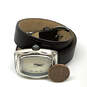 Designer Silpada Silver-Tone Adjustable Leather Strap Analog Wristwatch image number 3