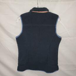 Patagonia Navy Full Zip Fleece Sweater Vest Size S alternative image