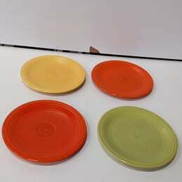 Bundle of Four Fiesta Pastel Color Stoneware Plates