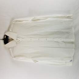 Robert Graham Men White Long Sleeve Shirt Size 39