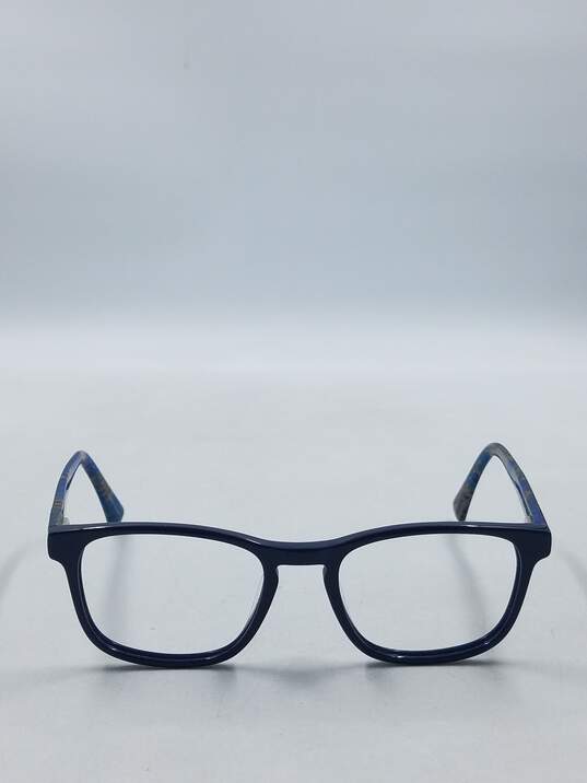 John Varvatos Navy Browline Eyeglasses image number 2