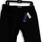 NWT Mens Black Flat Front Slim Fit Straight Leg Chino Pants Size 34x32 image number 3
