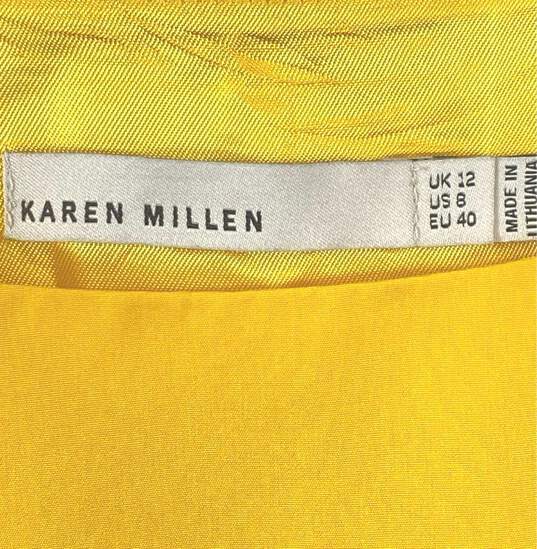 Karen Millen Yellow Casual Dress - Size 8 image number 3
