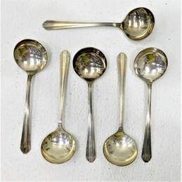 Vintage  E.P.N.S.  Soup Spoons Set of 6