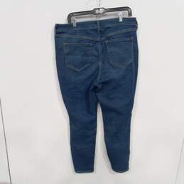 Old Navy Rockstar Super Skinny Extra High Rise Stretch Blue Jeans Size 16 NWT alternative image