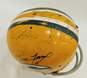 Favre/Rodgers/Woodson Signed Helmet Green Bay Packers image number 2