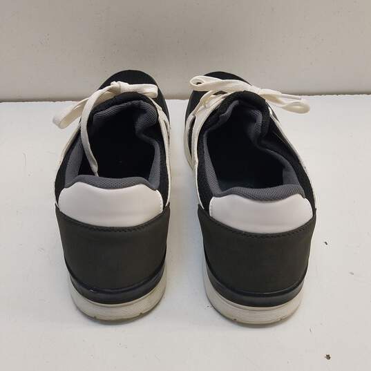Kenneth Cole Reaction Rafi Jogger Black/White Athletic Shoes Men's Size 13 image number 5