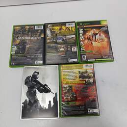 5pc Lot Of Assorted Microsoft Xbox 360 Video Games alternative image