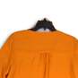 Vince Camuto Womens Orange V-Neck Bell Sleeve Pullover Blouse Top Size M image number 4