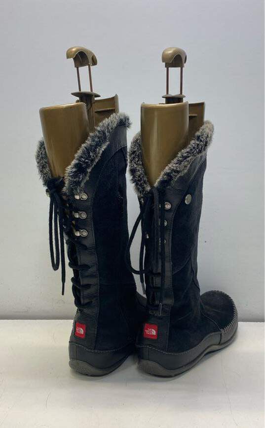The North Face Black Janey Primaloft Snow Boots Women's Size 10 image number 4
