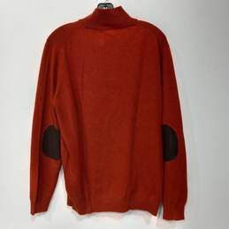 Forte Men's Red Cashmere Sweatshirt Size Medium alternative image