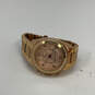 Designer Michael Kors MK5263 Gold-Tone Rhinestone Dial Analog Wristwatch image number 2