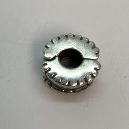 Designer Pandora 925 ALE Sterling Silver Beveled Clip-On Beaded Charm alternative image