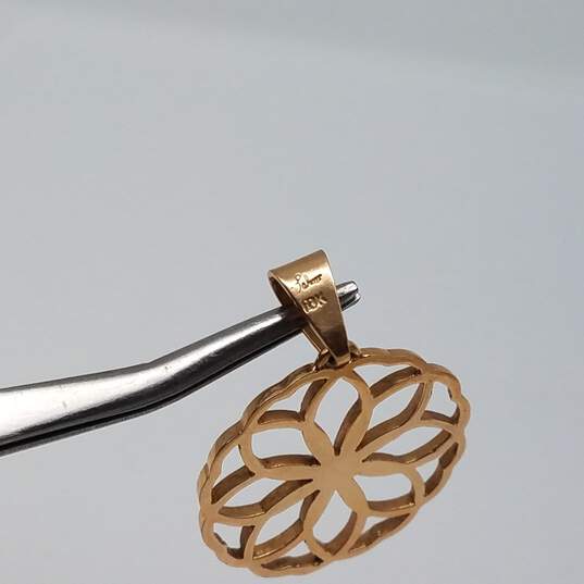 14k Gold Seed of Life Pendant 5.7g image number 5