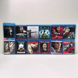 12PC Horror Genre Blu-Ray Movies in Original Cases alternative image