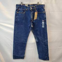 Levi's 505 Regular Straight Leg Dark Blue Jeans NWT Size 34Wx29L