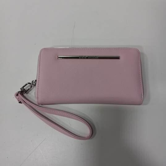 Steve Madden Pink Wristlet Wallet Bag image number 1