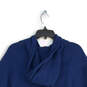 Mens Blue Orange Printed Long Sleeve Pullover Hoodie Size Medium image number 4