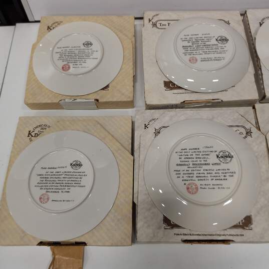 Lot of 8 Assorted Knowles Norman Rockwell Collector Plates image number 6