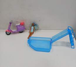 2016 Mattel Barbie Blue Swimsuit with Scooter & Boat