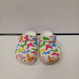 Crocs Classic Vacay Butterfly Pattern Clogs Size M4/W6