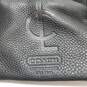 Coach Leatherware Black Canvas Leather Trim Weekender Duffle Bag image number 5