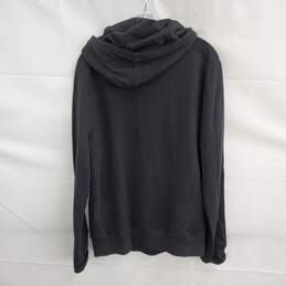 All Saints Black Pullover Hoodie Sweater Size M alternative image