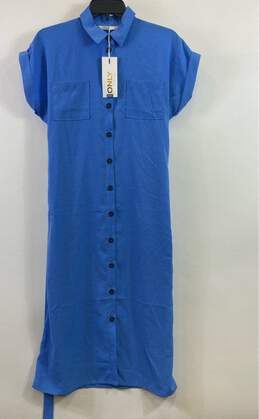 ONLY Women's Blue Casual Dress - Size 2