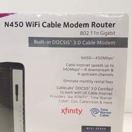 NETGEAR N450 WiFi Cable Modem Router alternative image