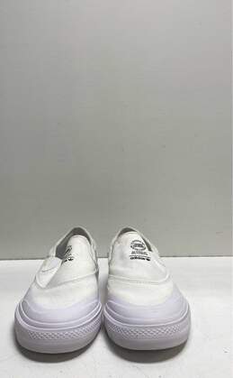 Adidas S23725 Nizza RF Slip On White Canvas Sneakers Men's Size 7.5 alternative image