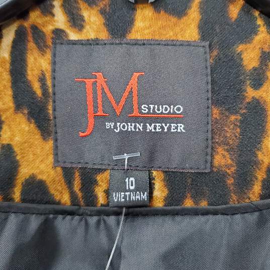 JM Studio Women Brown Blazer Sz 10 NWT image number 1