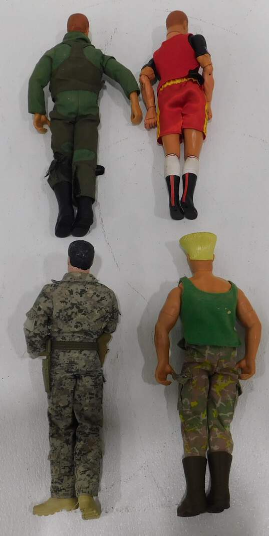 VTG 1990s Hasbro G.I. Joe Action Figures Lot of 4 Guile Marines Air Force image number 2