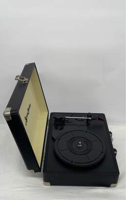 Byron Static Vinyl Record PlayerByron Static Black Portable Home Turnatable Vinyl Record Player Not TestedNOT TESTED HQ alternative image