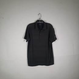 Mens Regular Fit Short Sleeve Collared Golf Polo Shirt Size Medium