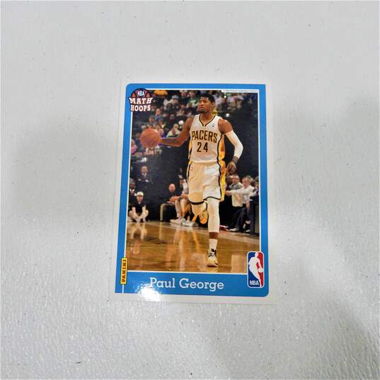 2013 Paul George Panini Math Hoops 5x7 Basketball Card Indiana Pacers image number 1