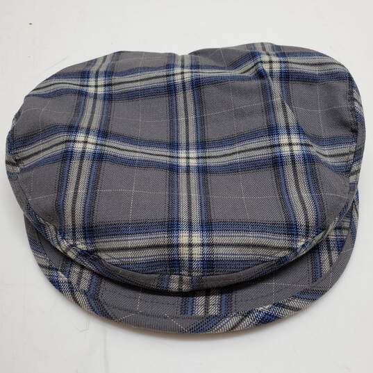 Juicy Couture Plaid Pattern Wool Flat Cap image number 1