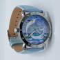 Bertha Estella MOP Blue And Silver Tone Dolphins At Play Watch image number 5