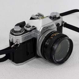 Canon AE-1 SLR 35mm Film Camera With 50mm Lens