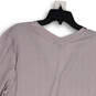 Womens White Pink Balloon Sleeve V-Neck Pullover Blouse Top Size XXL image number 4