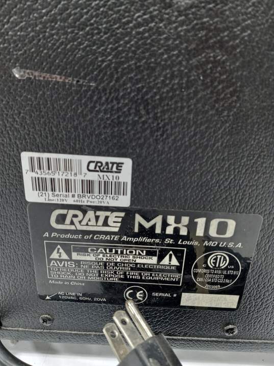 Crate MX10 Guitar Amplifier image number 4