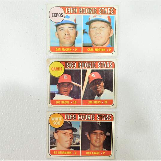 1969 Topps Rookie Stars Expos Cardinals White Sox image number 2