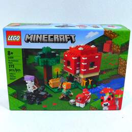 Sealed Lego Minecraft 21179 The Mushroom House Building Toy Set