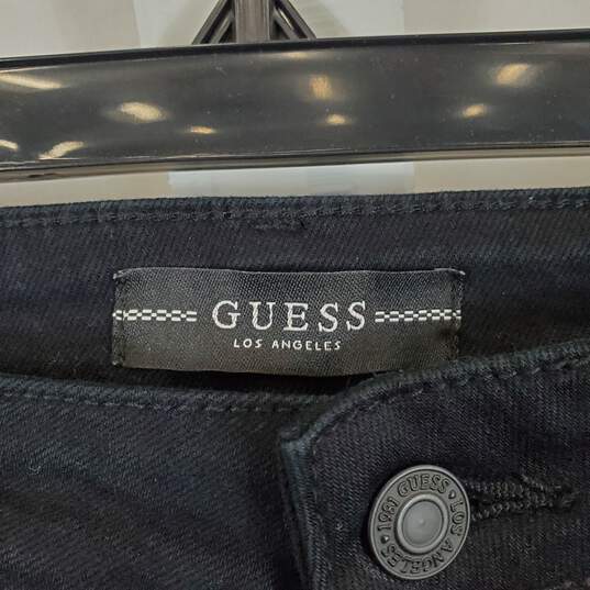 Guess Women's Black Skinny Jeans SZ 31 image number 3