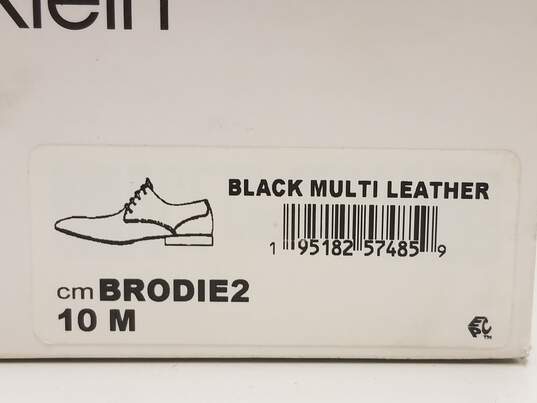 Calvin Klein Men's Brodies 2 Black Leather Dress Shoes Sz. 10M image number 11