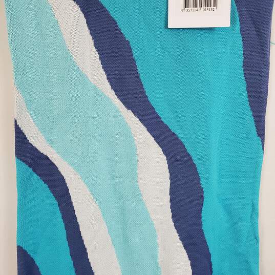 St. Cloud Margarita Multi Knit Stripe Slim Tube Midi Dress Sz XS NWT image number 4